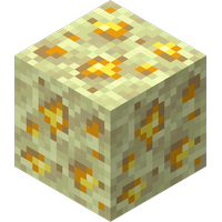 End Stone Gold Ore