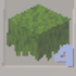 Moss Covering Block